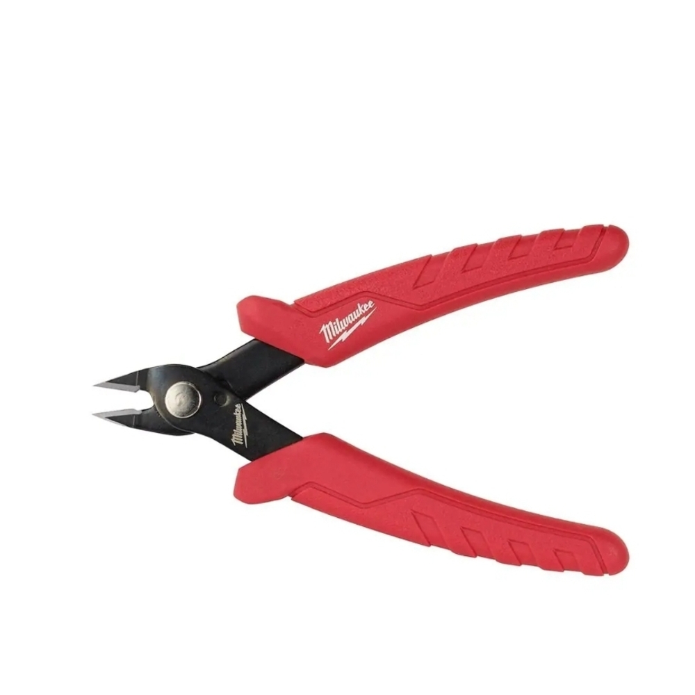 Milwaukee 5 in. Mini Flush Cutting Pliers with Comfort Grip, New.
